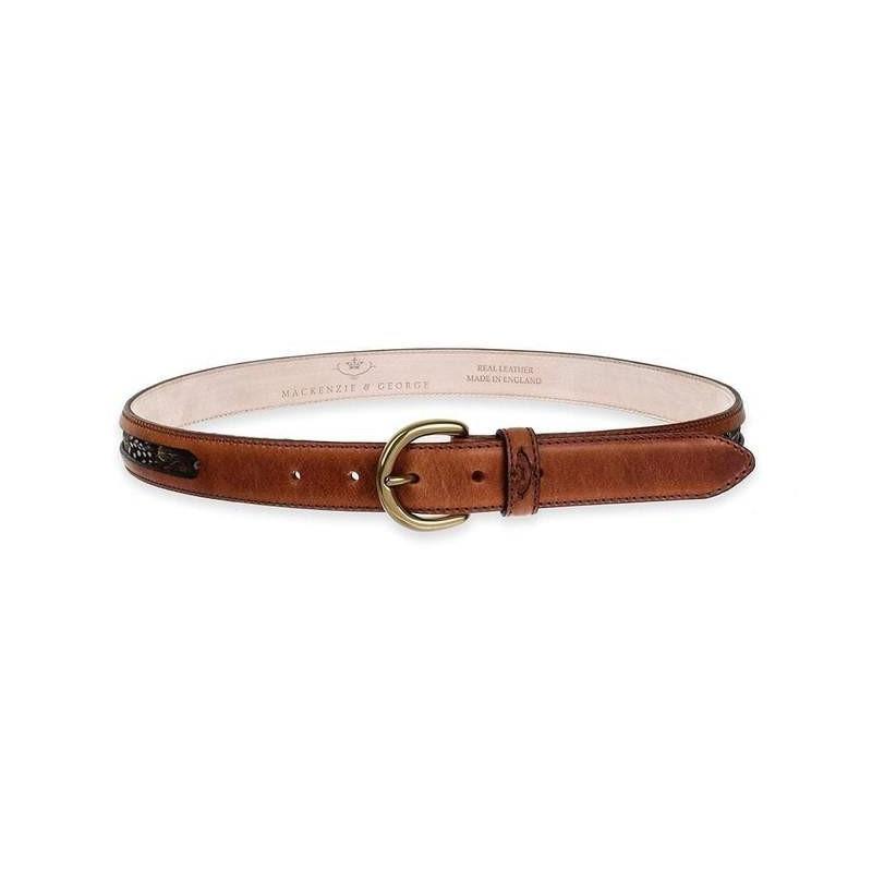 MacKenzie & George Drayton Belt - Chestnut - William Powell