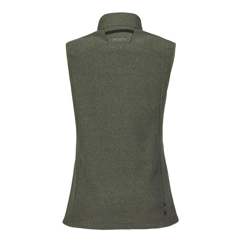 Musto Fenland Polartec Ladies Fleece Gilet - Deep Green - William Powell