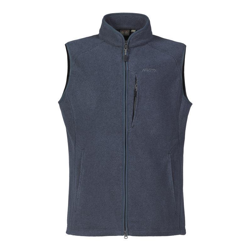Musto Fenland Polartec Mens Fleece Gilet - Navy - William Powell