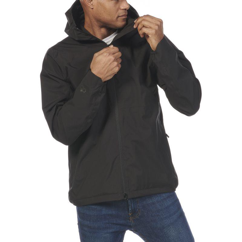 Musto Land Rover Lite Mens Rain Jacket - Black - William Powell
