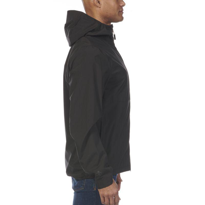 Musto Land Rover Lite Mens Rain Jacket - Black - William Powell