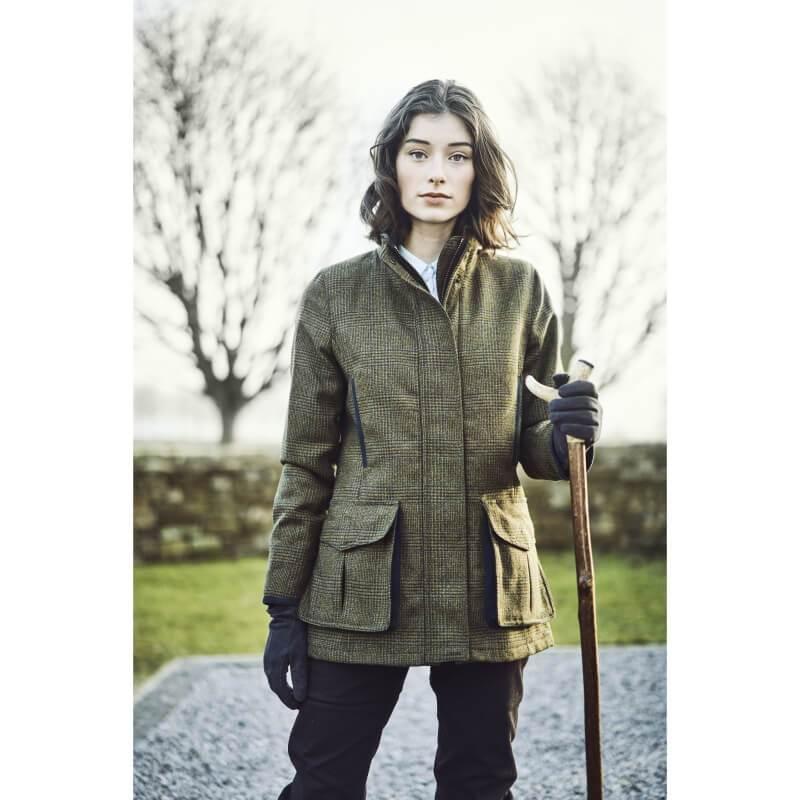 Musto Lightweight Machine Washable GORE-TEX Ladies Tweed Jacket - Seafield Glen - William Powell