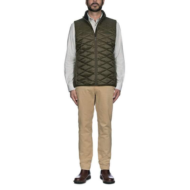 Musto Quilted Primaloft Waistcoat - Rifle Green - William Powell