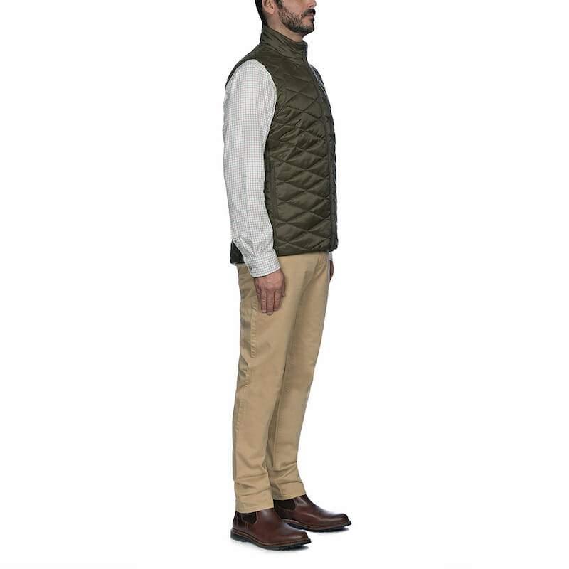 Musto Quilted Primaloft Waistcoat - Rifle Green - William Powell