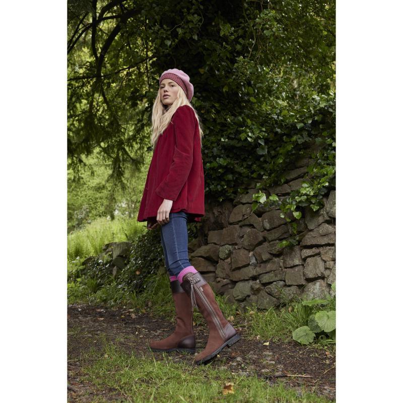 Penelope Chilvers Inclement Long Tassel Ladies Weatherproof Boot - Chestnut - William Powell