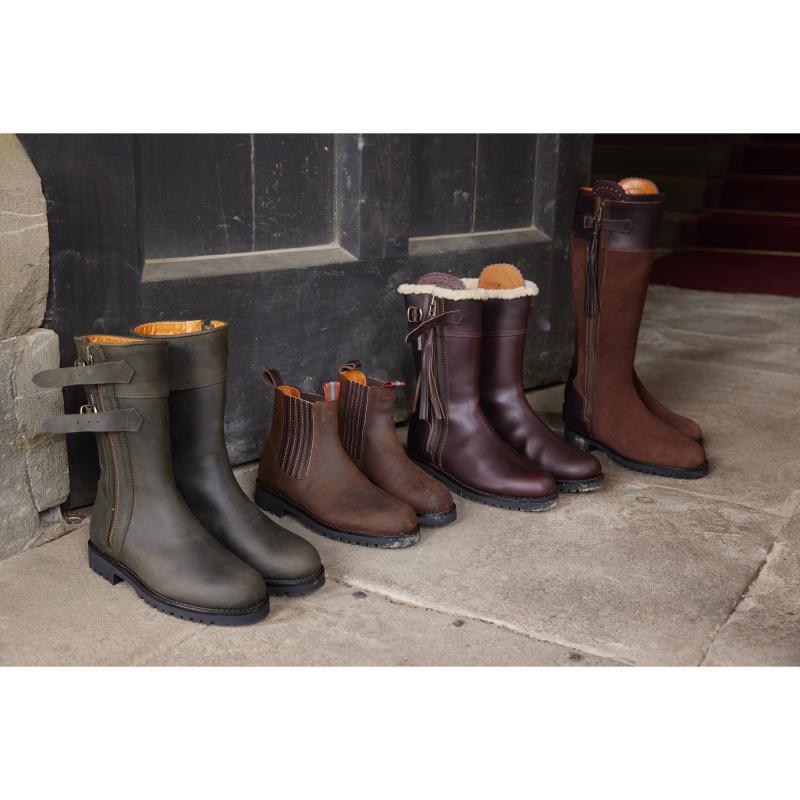 Penelope Chilvers Inclement Long Tassel Ladies Weatherproof Boot - Chestnut - William Powell