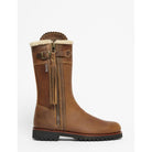 Penelope Chilvers Midcalf Tassel Ladies Shearling Lined Boot - Biscuit - William Powell