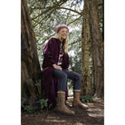 Penelope Chilvers Midcalf Tassel Ladies Shearling Lined Boot - Biscuit - William Powell
