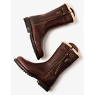 Penelope Chilvers Midcalf Tassel Ladies Shearling Lined Boot - Conker - William Powell