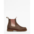 Penelope Chilvers Oscar Ladies Leather Boots - Khaki/Tea Rose - William Powell