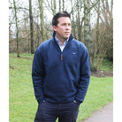 R.M.Williams Mulyungarie 1/4 Zip - Navy - William Powell