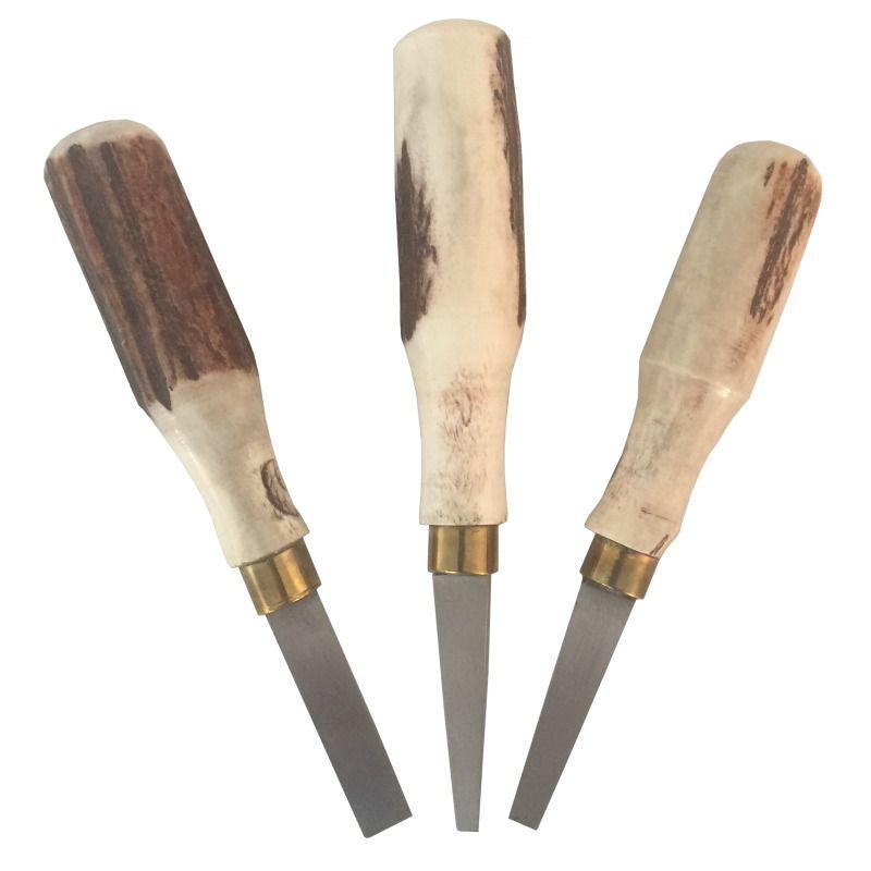 Red Stag Antler Turnscrews - Set Of 3 - William Powell