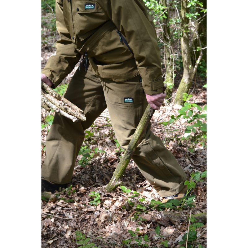 Ridgeline Monsoon Classic Mens Trousers - Teak - William Powell