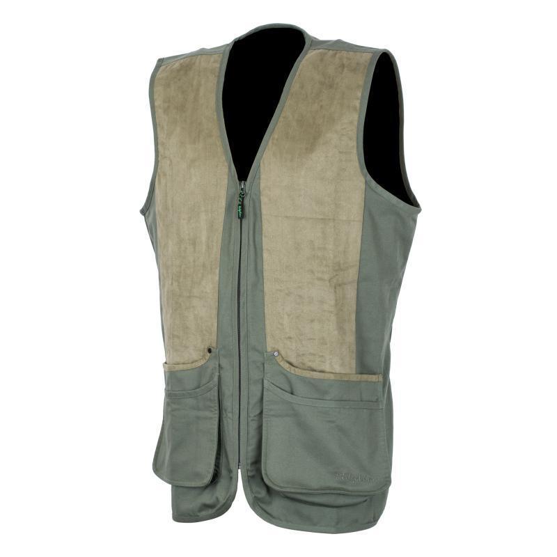 Ridgeline Report Mens Shooting Vest - Olive - William Powell