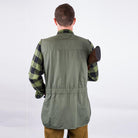 Ridgeline Report Mens Shooting Vest - Olive - William Powell