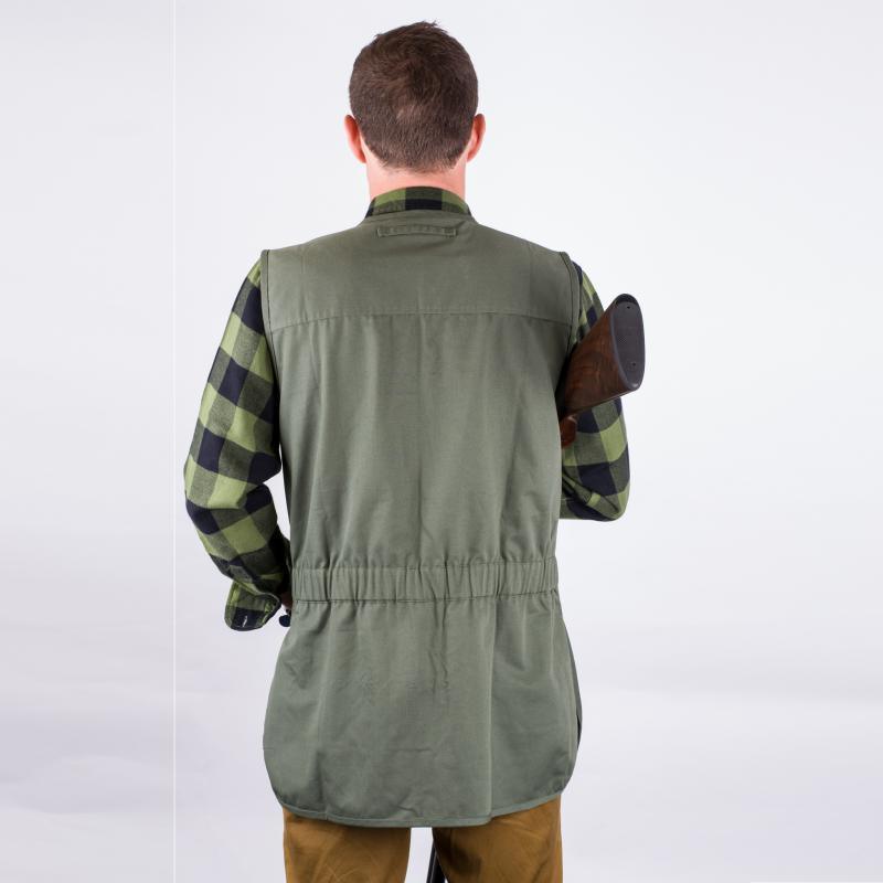 Ridgeline Report Mens Shooting Vest - Olive - William Powell