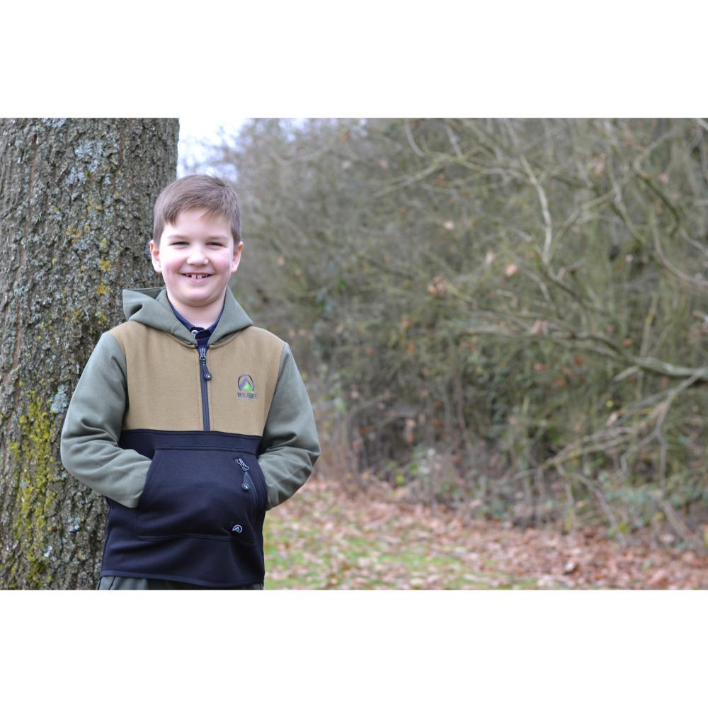 Ridgeline Tribe Kids Hoodie - Tri Coloured - William Powell
