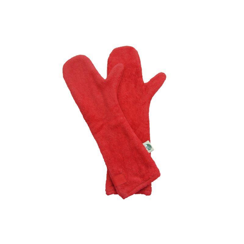 Ruff and Tumble Drying Mitts - Red - William Powell