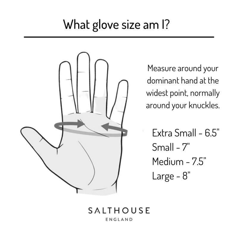 Salthouse England Elektra Ladies Leather Gloves - Black - William Powell