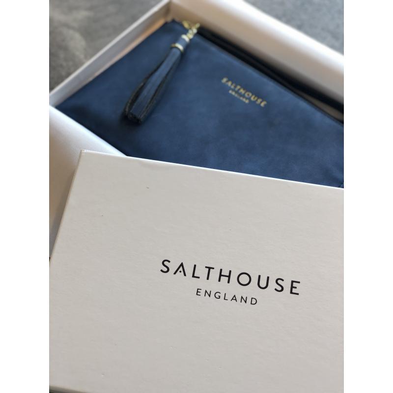 Salthouse England Serafina Ladies Clutch Bag - Navy - William Powell