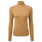 Schoffel Etive Ladies Roll Neck Jumper - Camel - William Powell