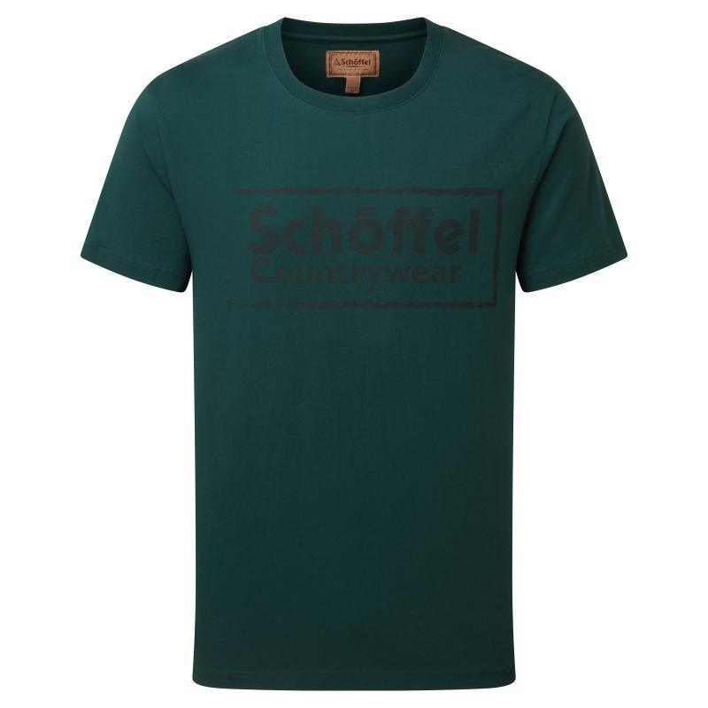 Schoffel Heritage Mens T-Shirt - Forest - William Powell