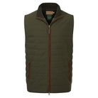 Schoffel Hybrid Mens Gilet - Loden - William Powell