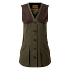Schoffel Ladies All Season Shooting Vest - Dark Olive - William Powell