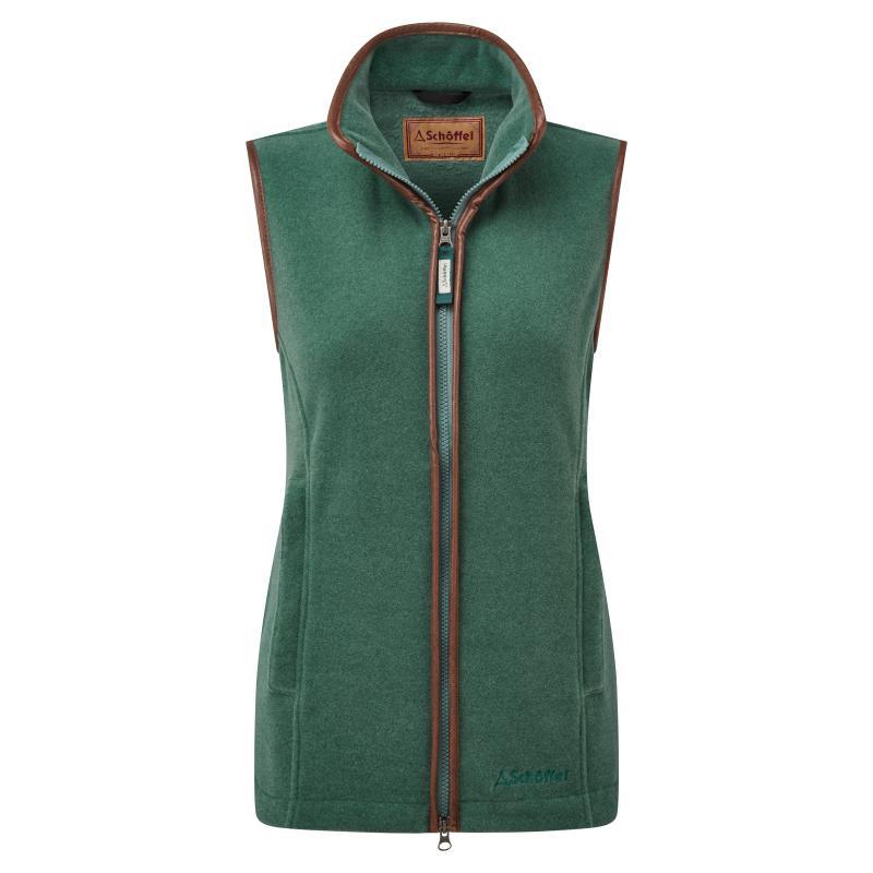Schoffel Ladies Lyndon Fleece Gilet - Duck Egg - William Powell