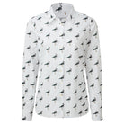 Schoffel Ladies Norfolk Shirt - Lapwing Print - William Powell