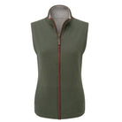 Schoffel Ladies Reversible Merino/ Cashmere Gilet - Cedar/Silver Grey - William Powell