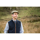 Schoffel Lambswool Aerobloc Gilet - Navy - William Powell