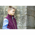 Schoffel Little Oakham Boys Fleece Gilet - Fig - William Powell