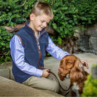 Schoffel Little Oakham Boys Fleece Gilet - Navy - William Powell