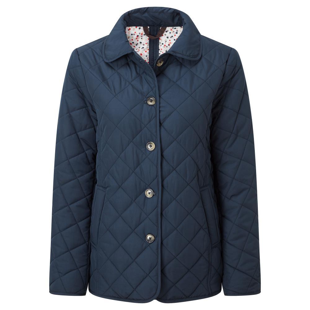 Schoffel Lyddington Ladies Quilted Jacket - Navy - William Powell