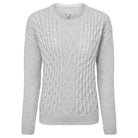 Schoffel Maree Ladies Crew Neck Jumper - Silver - William Powell