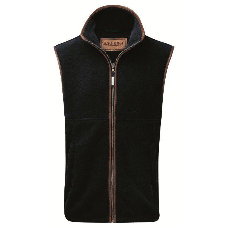 Schoffel Oakham Fleece Gilet - Navy - William Powell