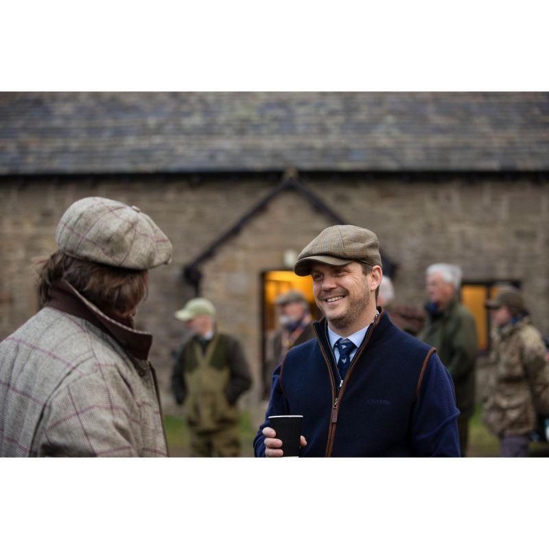 Schoffel Orkney Merino Mens Gilet - Navy - William Powell