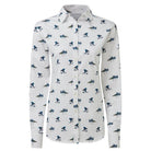 Schoffel Owen Williams Ladies Shirt - Lapwing Print - William Powell