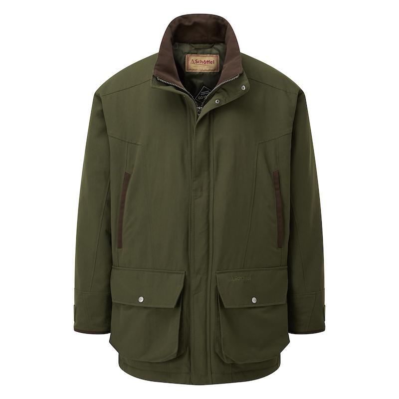 Schoffel Ptarmigan Classic GORE-TEX Mens Coat - Hunter Green - William Powell