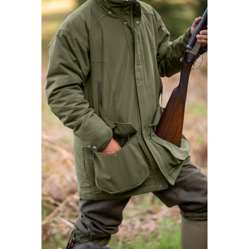 Schoffel Ptarmigan Classic GORE-TEX Mens Coat - Hunter Green - William Powell