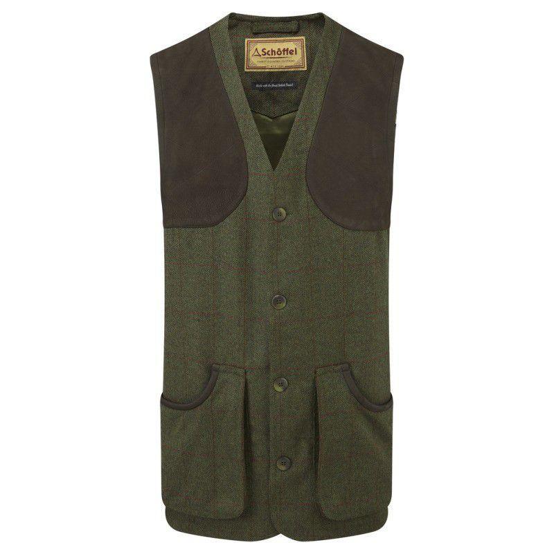 Schoffel Ptarmigan Tweed Waistcoat II - Windsor Tweed - William Powell