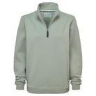 Schoffel Sennen Cove Ladies 1/4 Zip Sweatshirt - Sage - William Powell