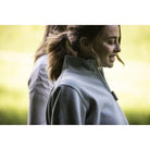 Schoffel Sennen Cove Ladies 1/4 Zip Sweatshirt - Sage - William Powell