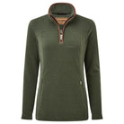 Schoffel Tilton 1/4 Zip Fleece - Cedar Green - William Powell