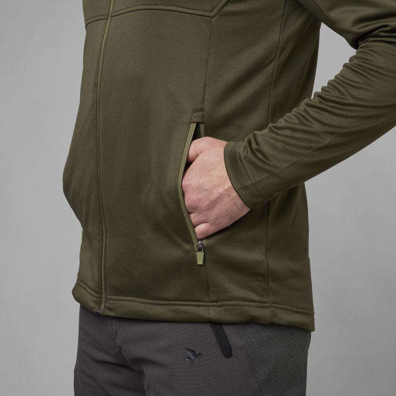 Seeland Elliot Mens Fleece Lined Jacket - Pine Green - William Powell