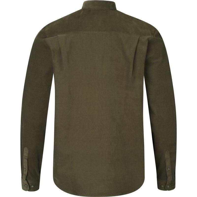 Seeland George Mens Corduroy Shirt - Pine Green - William Powell