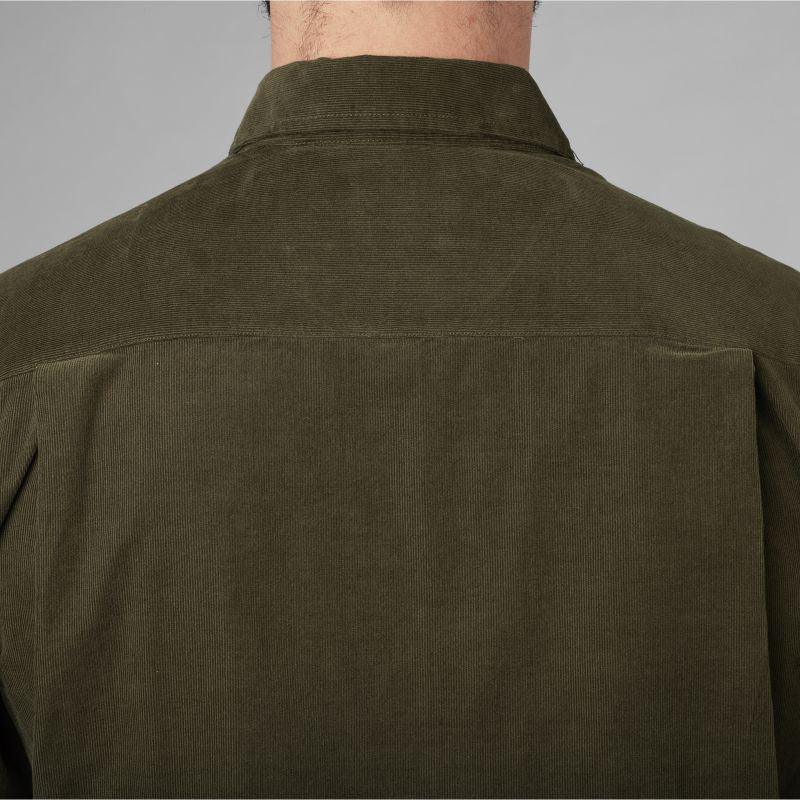 Seeland George Mens Corduroy Shirt - Pine Green - William Powell