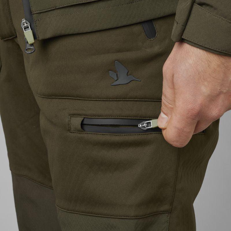 Seeland Hawker Shell II SEETEX Mens Waterproof Trousers - Pine Green - William Powell