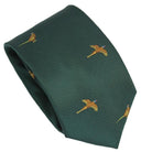 Tie - Pheasants Flying & Standing - William Powell